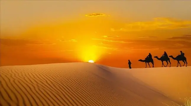 Reyes Magos Desierto Marruecos