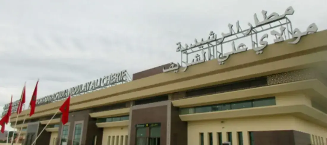 Aeropuerto más cercano al desierto de Marruecos