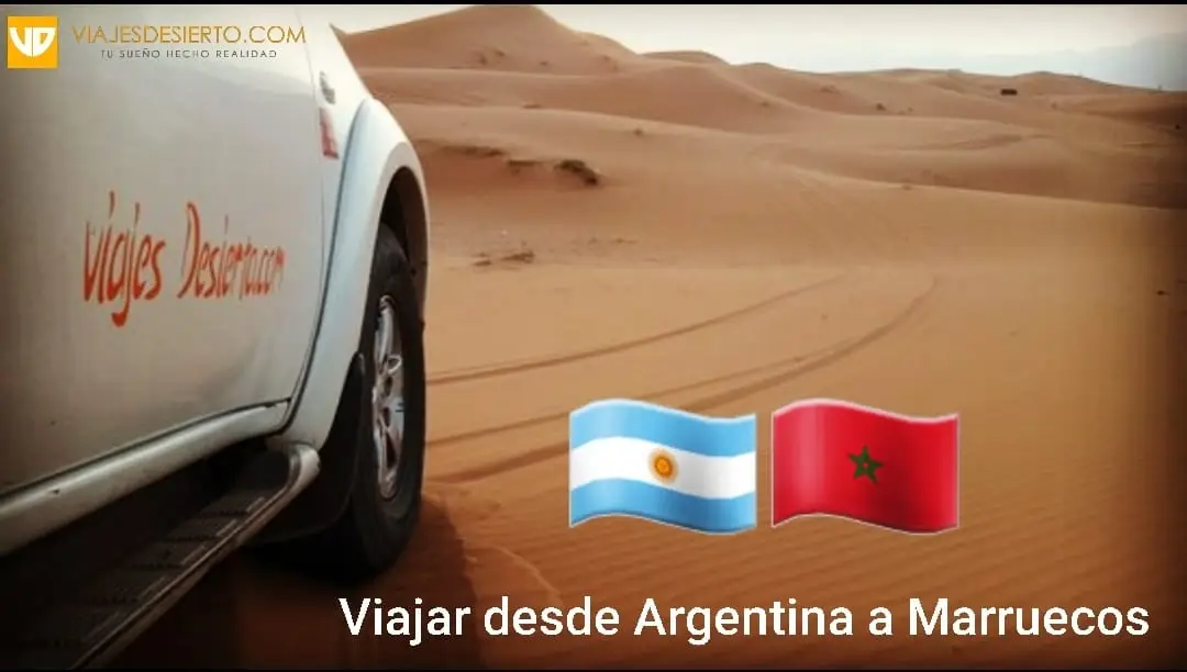 viajar desde argentina a Marruecos