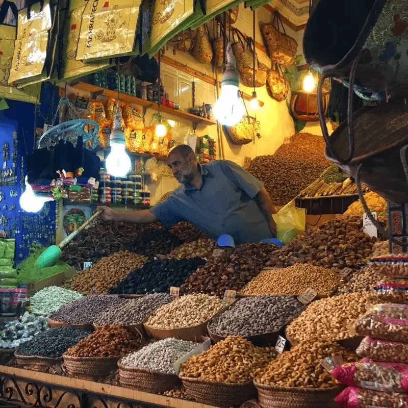  3. Los Zocos de Marrakech