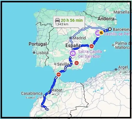 Viajar a Marruecos desde Barcelona