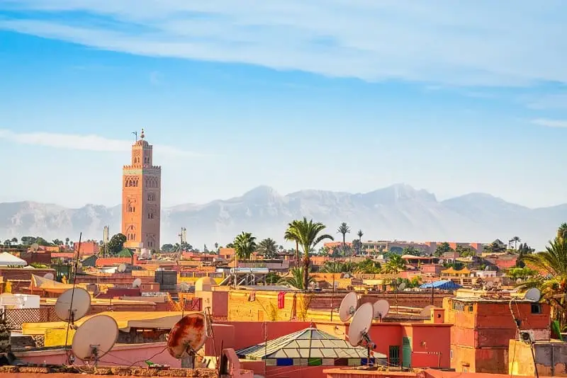 Marrakesh en Marruecos