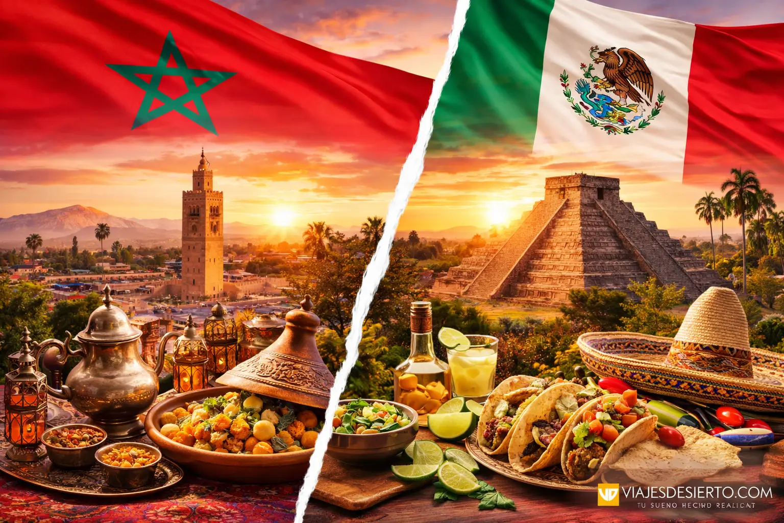 Paquetes para viajar de Mexico a Marruecos