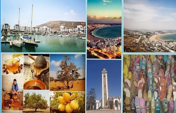 Tour 7 dias desde Agadir Costa y Desierto