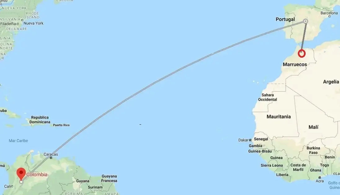 Viaje a Marruecos desde Colombia