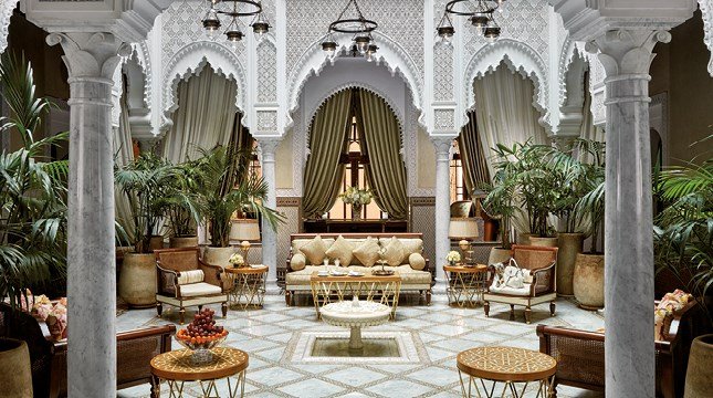 Hoteles de lujo Marrakech Royal Mansour