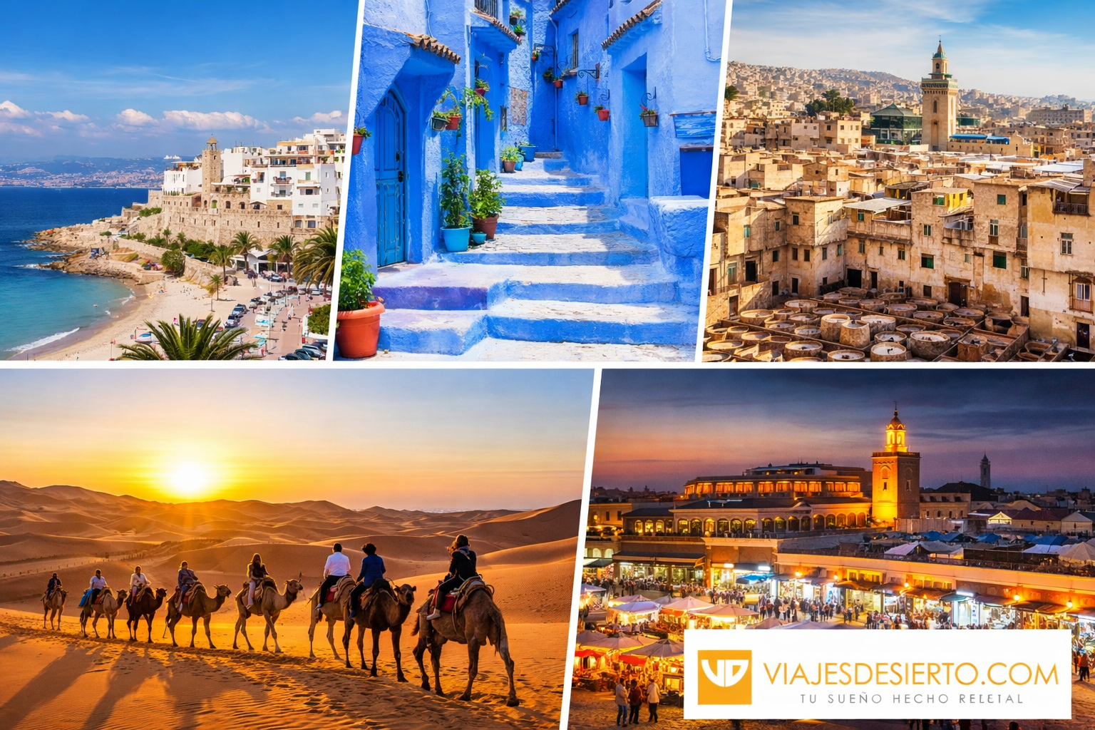Tour desde Tanger 10 dias al desierto y Marrakech de lujo