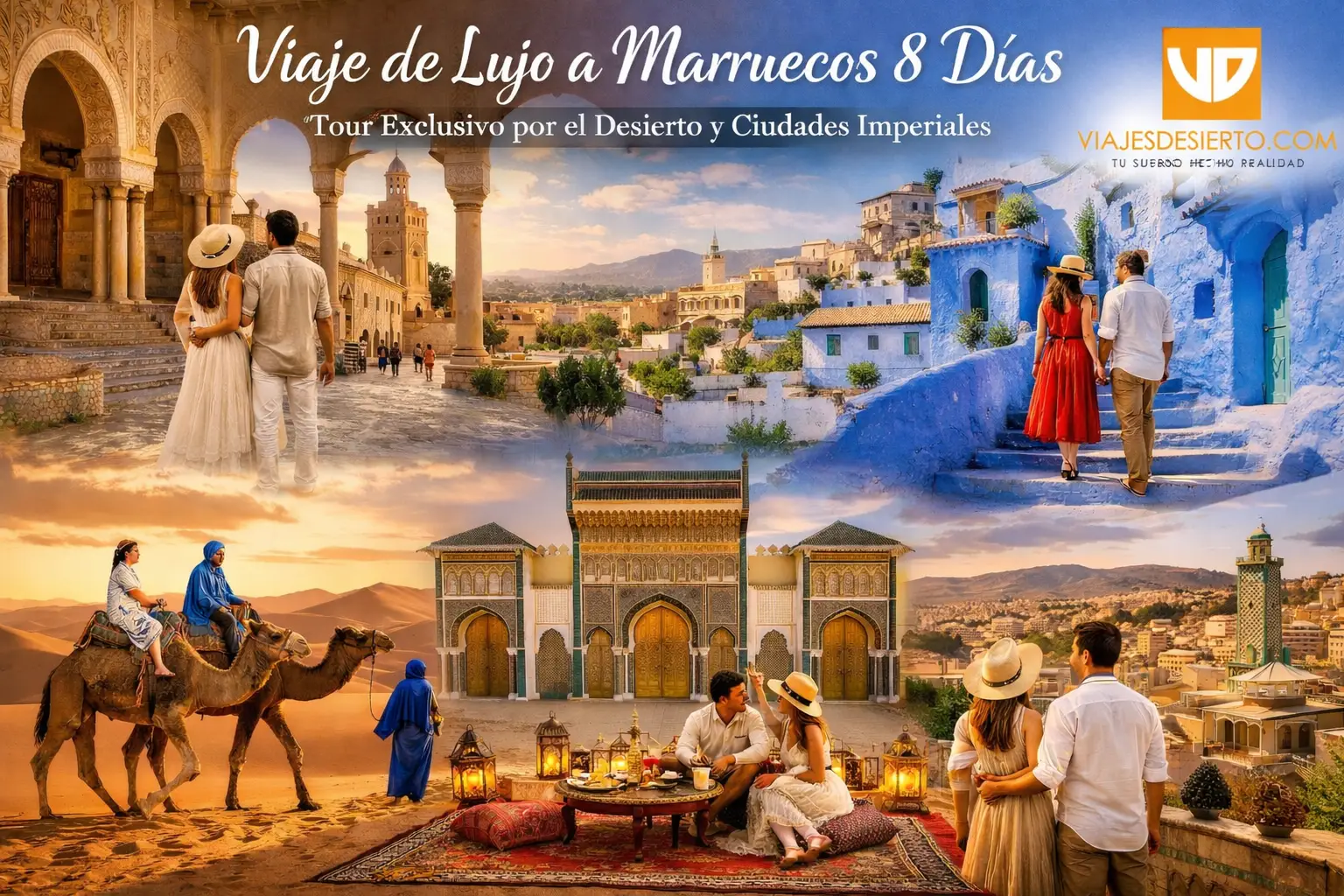 Por qué contratar un viaje de lujo en Marruecos con Viajes Desierto 2 Viajes de lujo en Marruecos