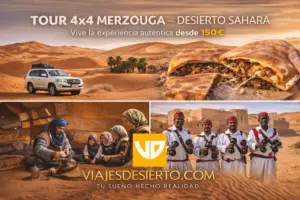 excursión 4×4 en Merzouga